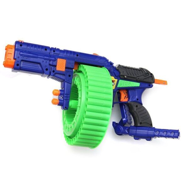 Dart Zone M-2 Superdrum Dart Blaster W/ Auto Advance Rotating Drum - Picture 1 of 6